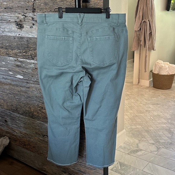 DEMOCRACY 'Ab'Solution Frayed Itty Bitty Flare Jeans - Picture 3 of 13